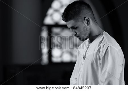 Humble Muslim Prayer