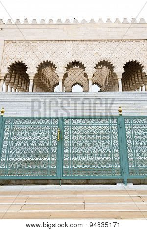 The   Chellah  In Morocco Africa  Old Roman  Step  Gate