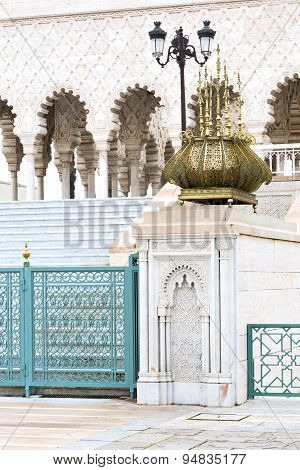 The   Chellah  In Morocco Africa   Monument And Site