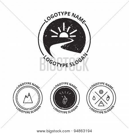 Vector Set Of Ecology Logotypes, Icon And Nature Symbol