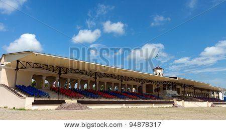 Stable In Nalchik Racecourse, Russia.