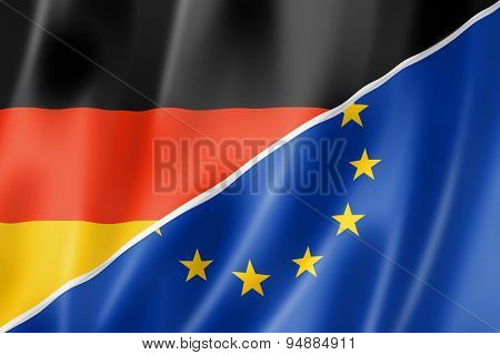 Germany And Europe Flag