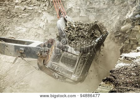 Buckets Are Lignite Coal Loader.