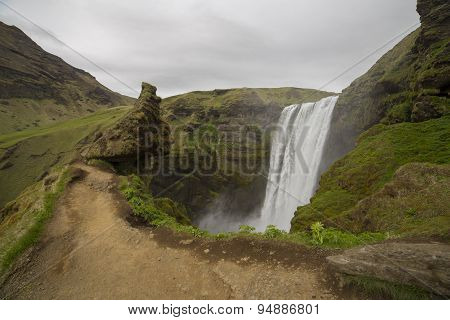 Skogafoss Waterfall