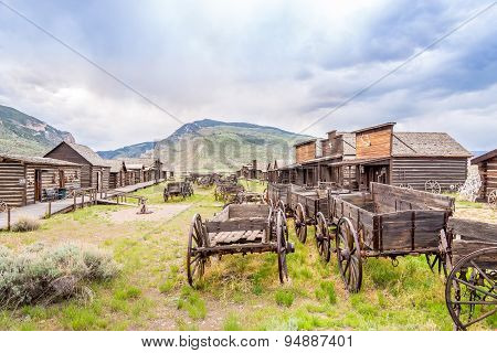 Old Trail Town In Cody - Wyoming