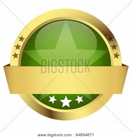 Template Button With Banner