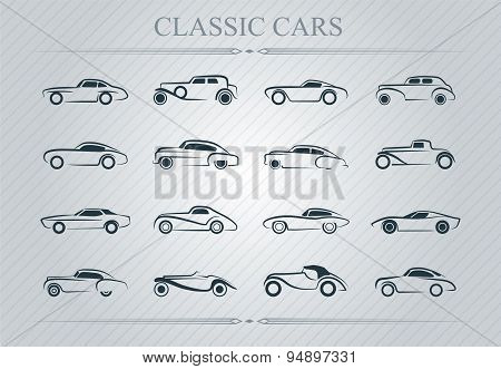 Classic cars logo