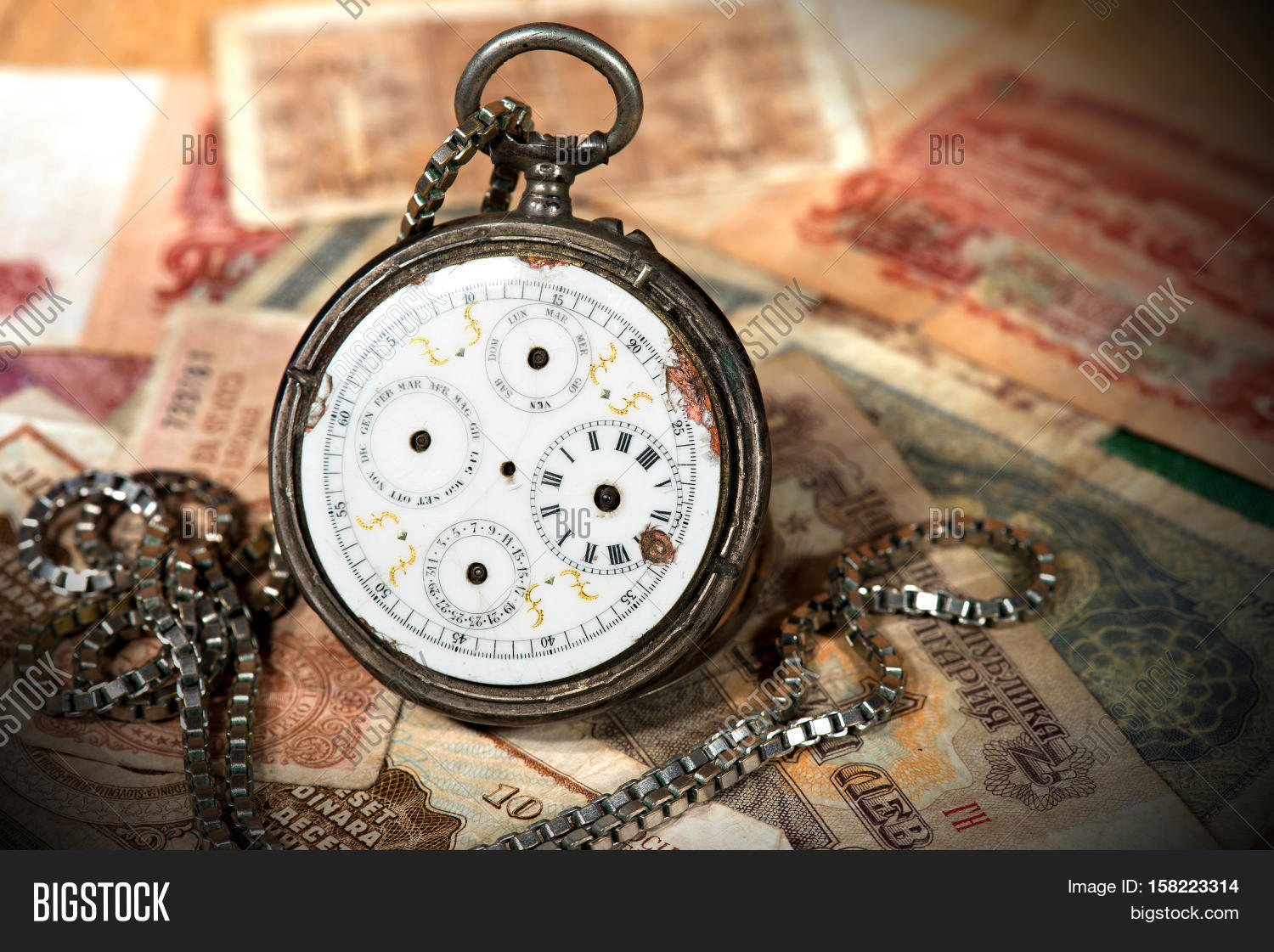 Broken Pocket Watch Image & Photo (Free Trial) Bigstock