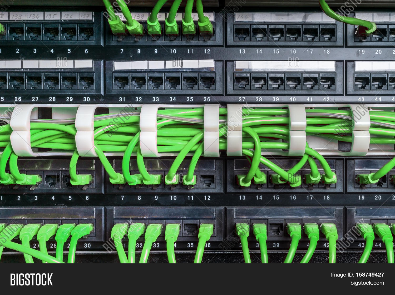 Green Server Rack Server Rack Green Image & Photo (Free Trial) | Bigstock
