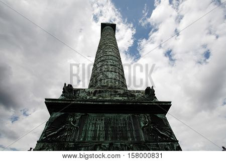 La Colonne Vendome in Paris city, France.