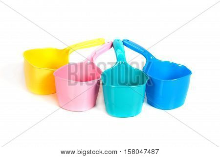 Multi-colored Plastic Ladles
