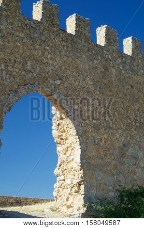 Gormaz Castle in Soria Province, Casdtilla Leon, Spain.