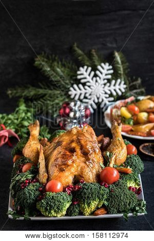 Roasted Chicken With Vegetables