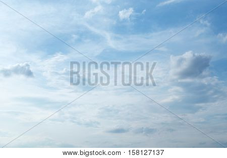 It's painted by cloudy sky. Everyday the sky create new atmosphere and emotion always