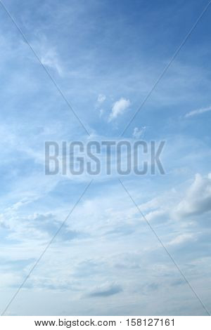 It's painted by cloudy sky. Everyday the sky create new atmosphere and emotion always