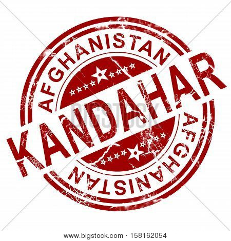 Red Kandahar Stamp