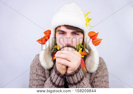 Autumn Decorated Beard