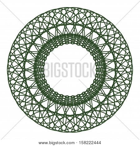 Guilloche Ornament Decorative Rosette Element