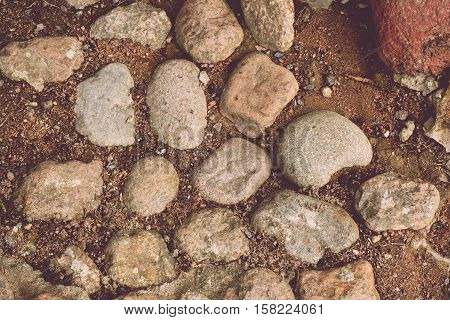 Background with stones for your design. Photo.