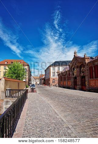 Old Town In Colmar In Alsace France