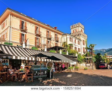 Restaurants And Cafes In Ascona Ticino Switzerland