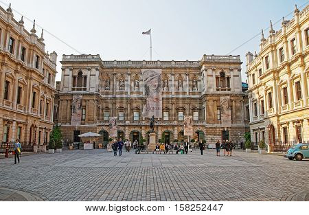 Royal Academy Of Arts On Piccadilly London