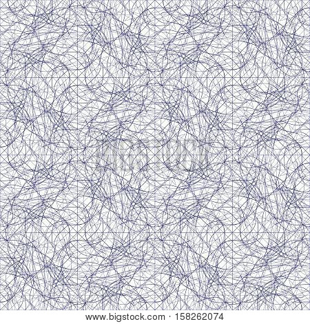 Guilloche Seamless Abstract Background Pattern