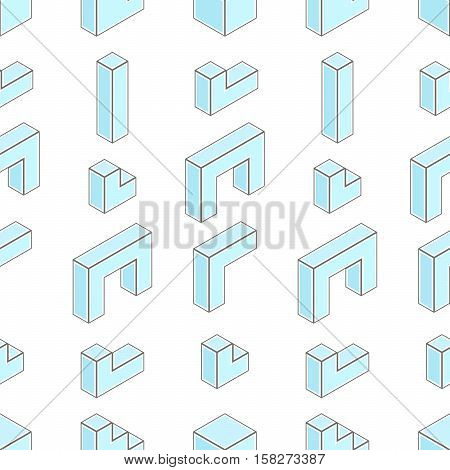 Abstract Background With A Geometric Figures.