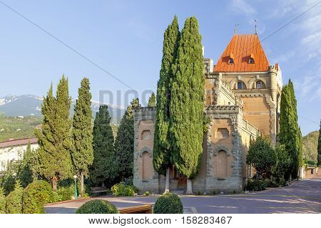 Palace of Princess Gagarina, Alushta, Crimea Republic, Russia