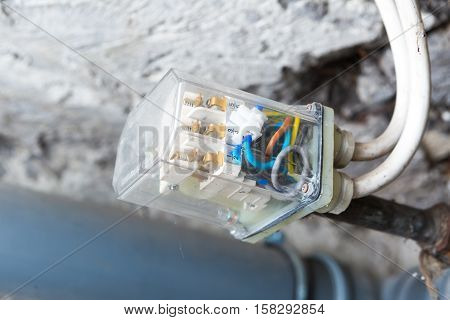 Electronic Controller Of Water Tank In Home