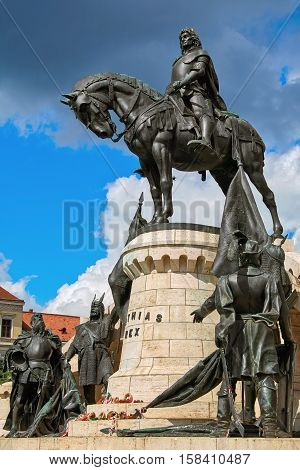 King Matthias Corvin Statue
