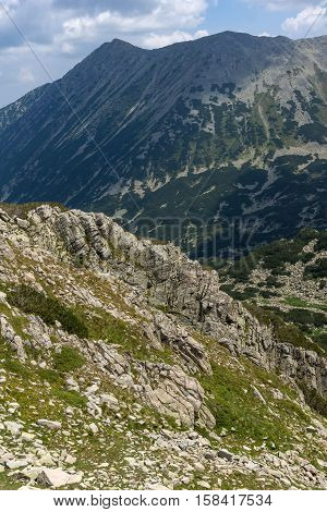 Landscape From Banderitsa pass to Todorka peak,  Pirin Mountain, Bulgaria
