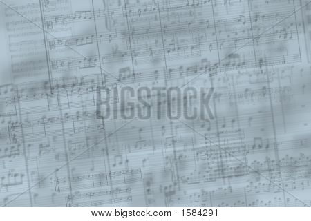 Musik Anteckningsbakgrund