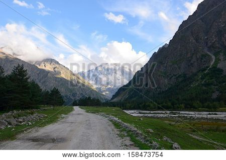 In The Foothills Of Mount Elbrus