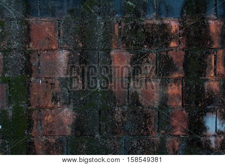 background wall texture from brick and cement grunge color