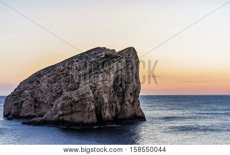 Capo Caccia (Alghero in Catalan and Cap de la Caça) is an imposing limestone promontory located north-western tip of Sardinia, which overlooks the bay of Alghero