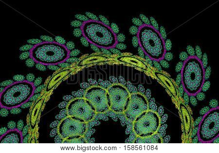 Abstract Symmetrical Fractal