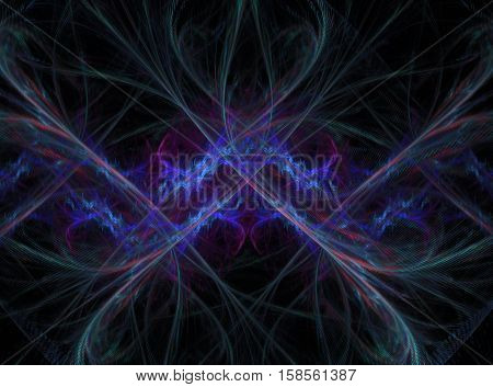 Abstract Symmetrical Fractal