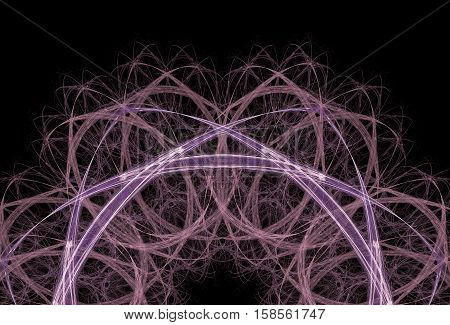 Abstract Symmetrical Fractal