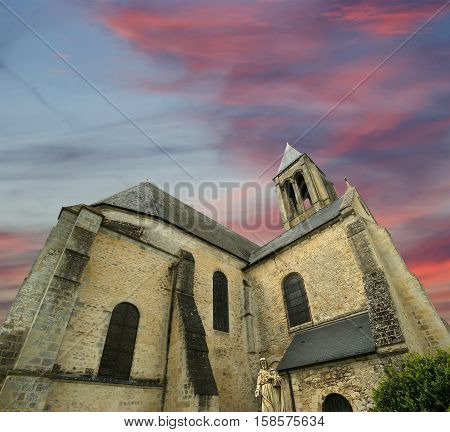 France, Senlis, Picardy, Oise--- Saint Vincent Abbey Was Founded In 1065 By The Queen Anne De Kiev A