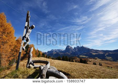 Alpe Di Siusi， Dolomites, Italy