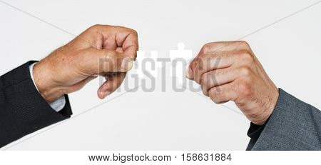 Collaboration Business Work Strategy Concept