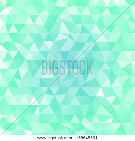 green and blue Background with translucent triangle