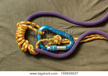 Autoblock Used In Climbing.