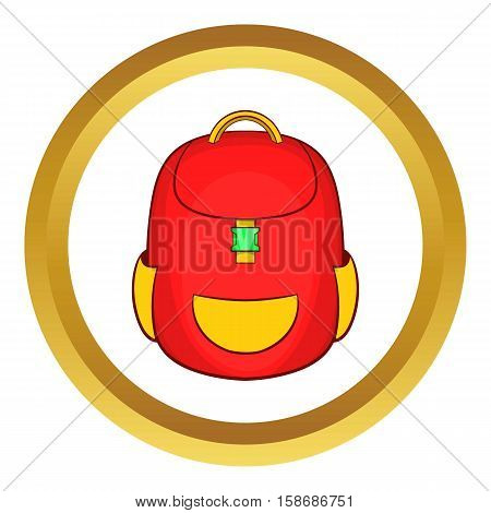 Red Backpack Vector Red Backpack Vector Vector & Photo (Free Trial) | Bigstock