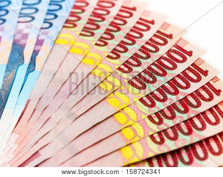 Money Of Indonesian Rupiah