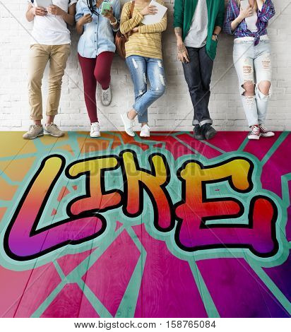 kike Agree Enjoy Share Follow Ideas Concept