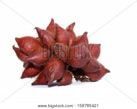Sala asian fruits on isolated / white background