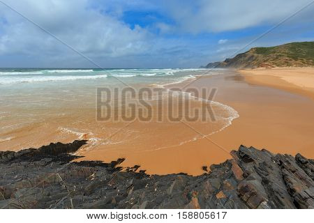 Castelejo Beach (algarve, Portugal).