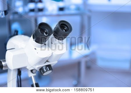 Colposcope in gynecological room